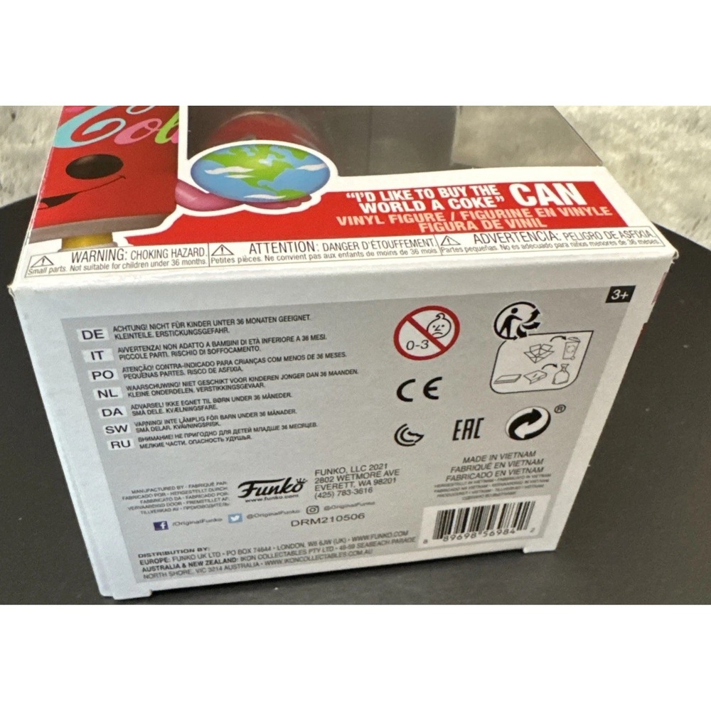 Funko Pop! Vinyl: Ad Icons - "I'd Like to Buy the World a Coke" Can #105 - Picture 5 of 5